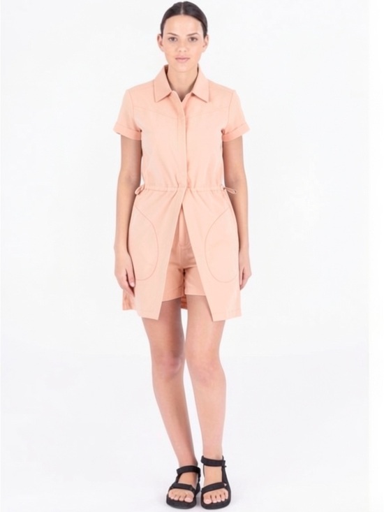 Indygena Pants - Indygena Light Beige Button-Front Shirt